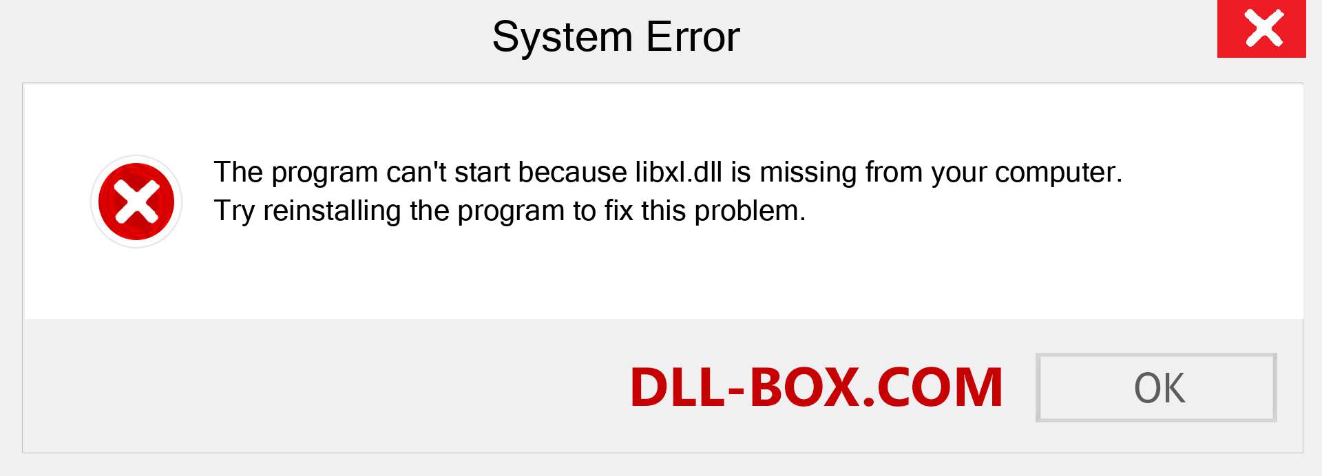  libxl.dll file is missing?. Download for Windows 7, 8, 10 - Fix  libxl dll Missing Error on Windows, photos, images
